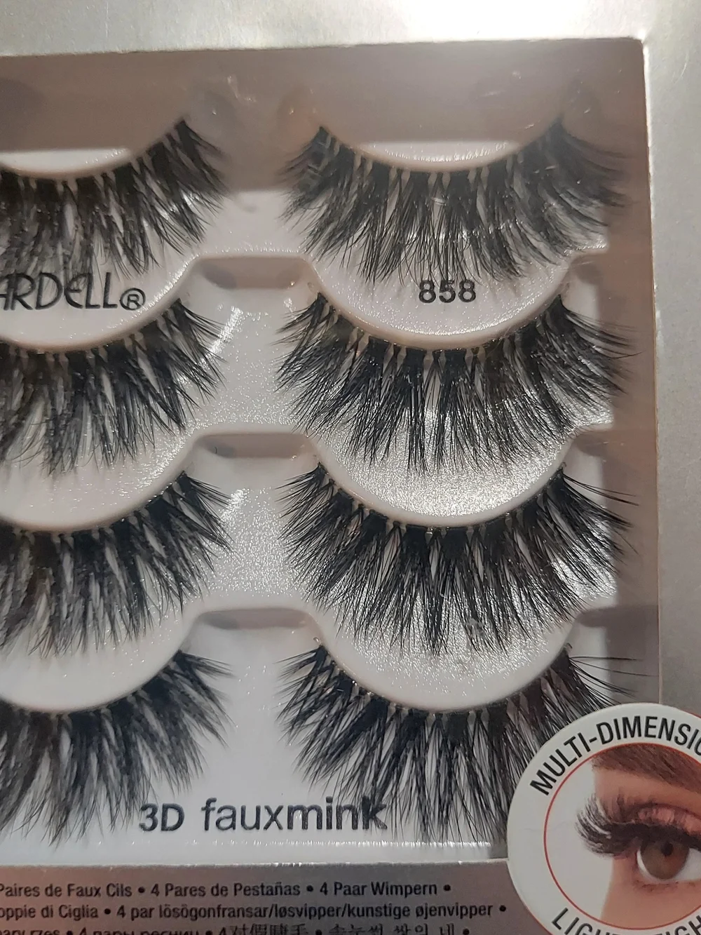 Ardell 3D Faux Mink Lashes - Black Multi-Pack